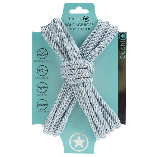 Shots Toys OUCH! Nylon Bondage Rope 10 M - Cuffs And Restraints