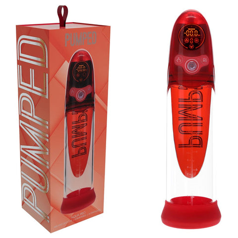 Shots Toys PUMPED AI-Enabled Submersible Auto Penis Pump - Penis Pumps And Stretchers