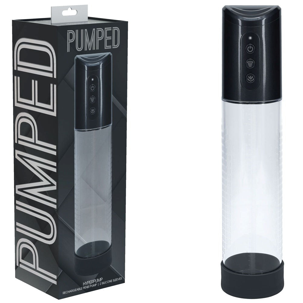Shots Toys PUMPED Hyperpump Automatic Penis Pump - Penis Pumps And Stretchers