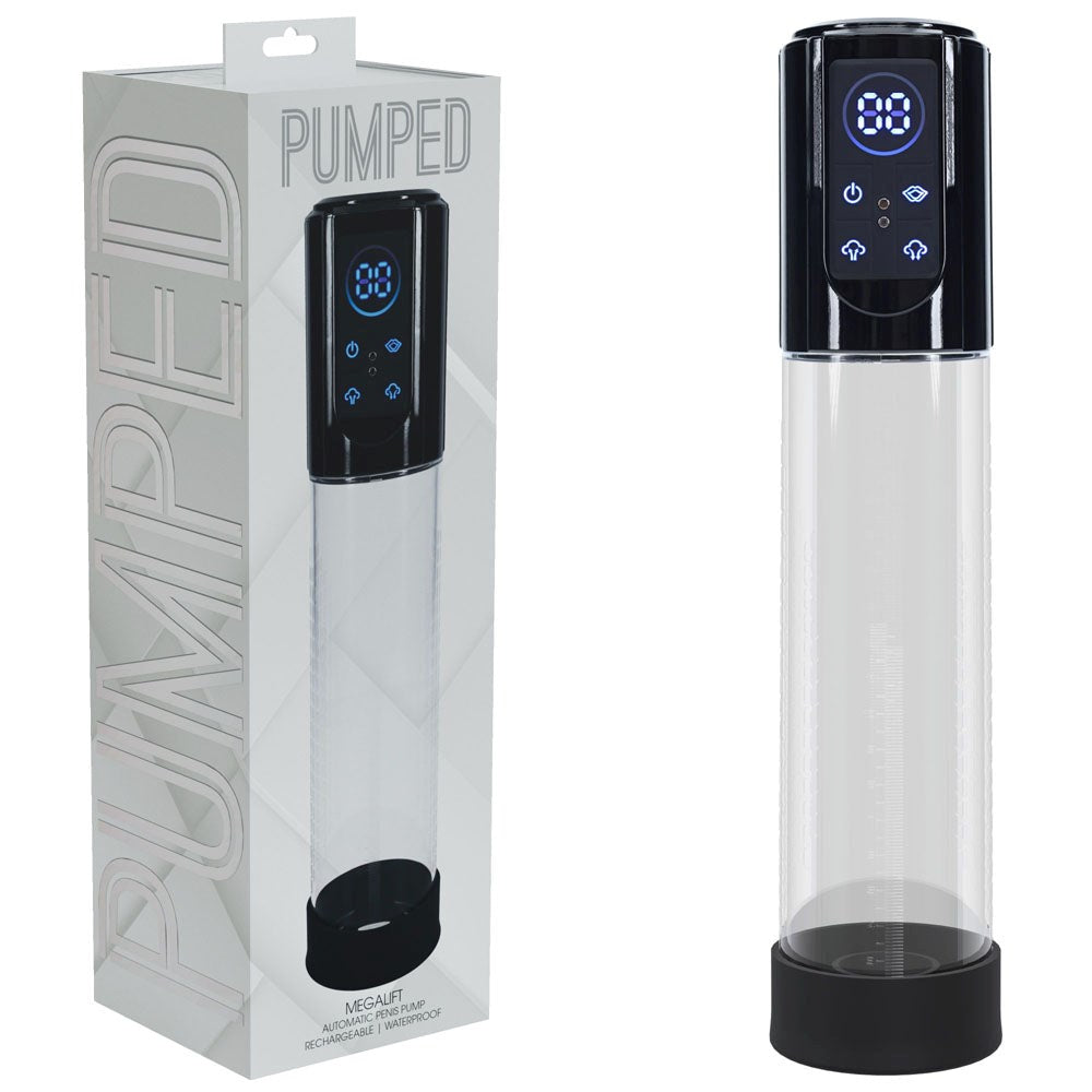 Shots Toys PUMPED MegaLift Automatic Mens Penis Pump - Penis Pumps And Stretchers