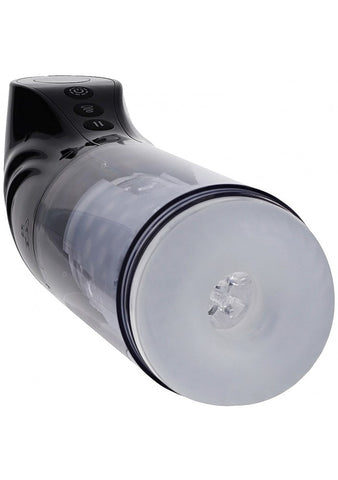 Shots Toys PUMPED Strokemate Thrusting Auto Masturbator - Masturbators and Strokers