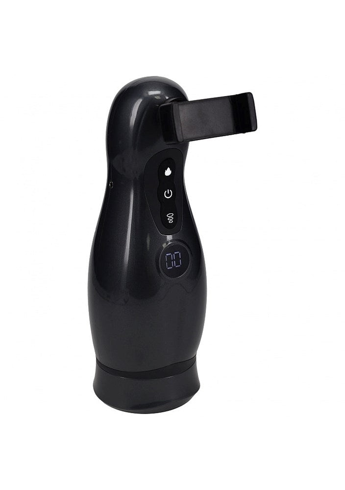 Shots Toys PUMPED Virtuo Vibrating Auto Masturbator - - Masturbators and Strokers