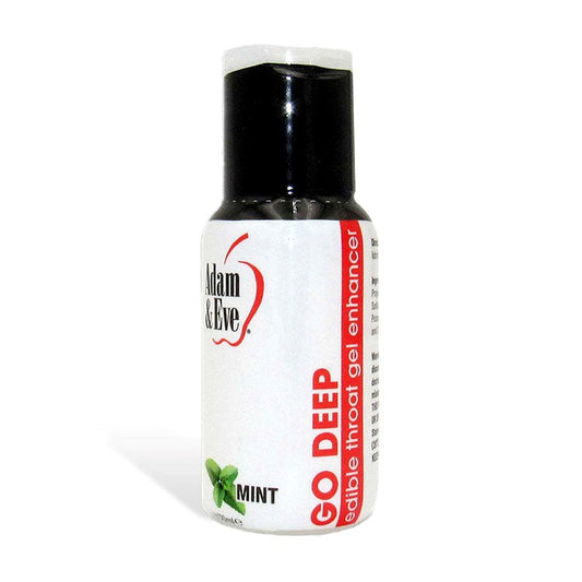 Adam & Eve GO DEEP Throat Mint Flavoured Oral Sex Gel 30 ml - Delay and Excite Sprays