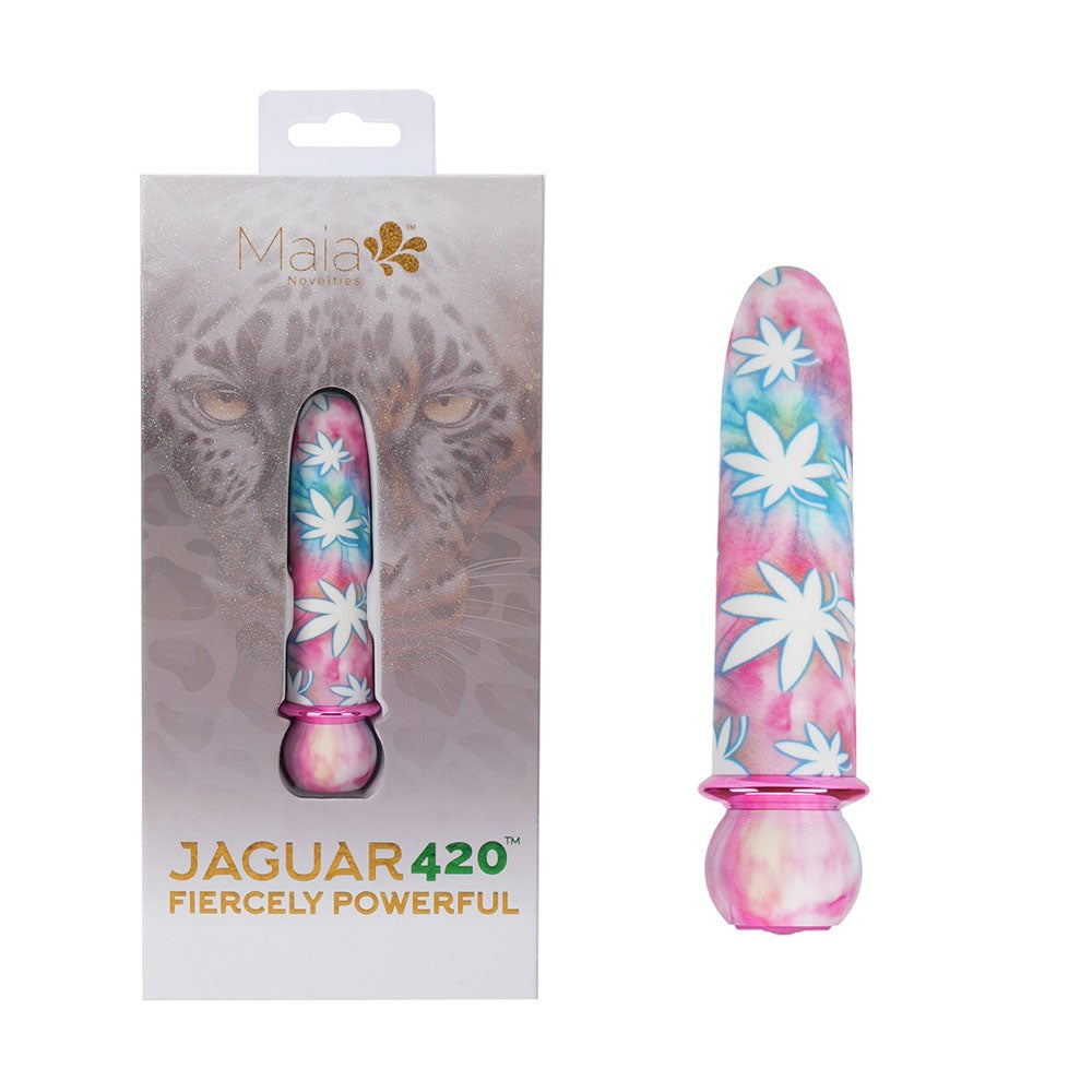 Maia JAGUAR 420 Tie Die USB Rechargeable Bullet Vibrator - Default Title - Bullet Vibrators