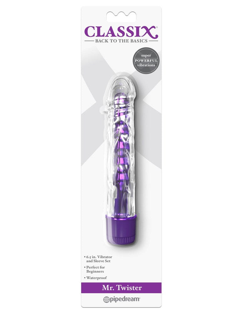 Classix Mr. Twister Multi Functions Vibrating Dildo - Vibrating Dildos