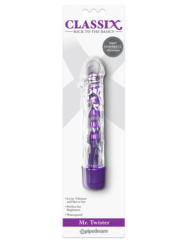 Classix Mr. Twister Multi Functions Vibrating Dildo - Vibrating Dildos