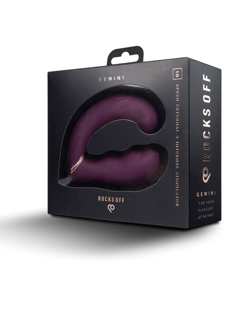 Rocks Off Gemini Multi Functions Prostate Vibrator - Prostate Toys
