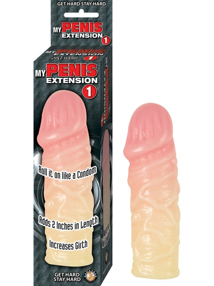 Nasstoys My Stretchy Male Penis Extension 1 - Penis Sleeves and Extenders