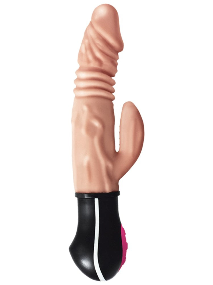 Nasstoys Natural Realskin Hot Cock Rotating Thrusting Dildo - Vibrating Dildos