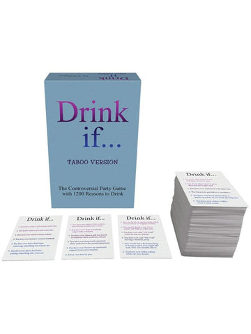 Kheper Drink If Taboo Version Adult Party Games - Sex Games, Coupons and Tricks