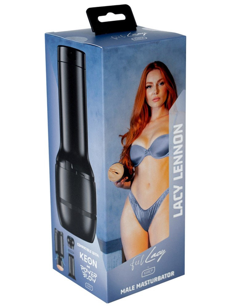Kiiroo Feel Lacy Lennon PowerBlow Compatible Male Stroker - - Masturbators and Strokers