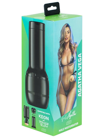 Kiiroo Feel Agatha Vega PowerBlow Compatible Stroker - Masturbators and Strokers