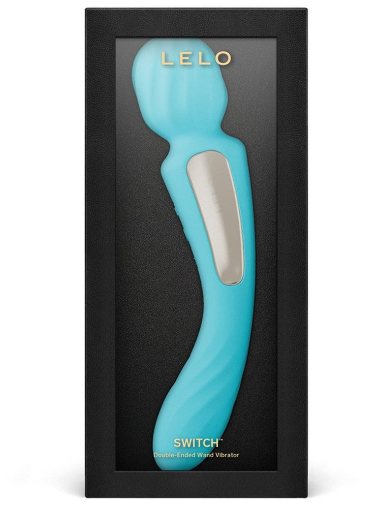 LELO Switch Dual Ended App Control Body Wand Vibrator - - Body Wands