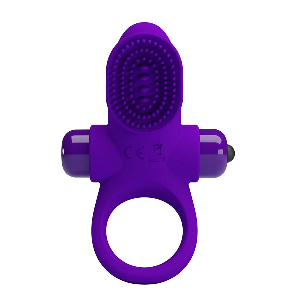 Pretty Love 10 Functions Silicone Vibrant Penis Ring II - Vibrating Cock Rings
