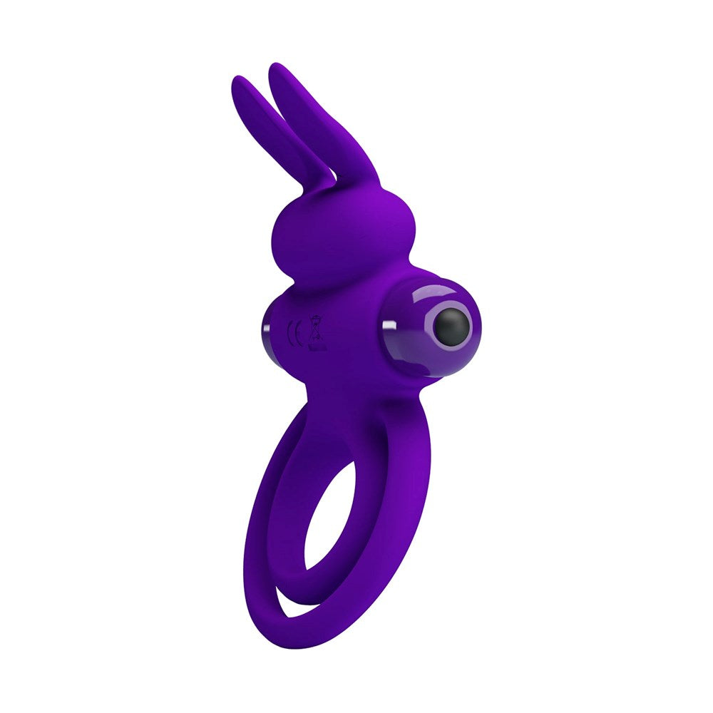 Pretty Love 10 Functions Silicone Vibrant Penis Ring III - Vibrating Cock Rings