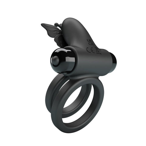 Pretty Love Vibrating Passionate Silicone Cock Ring IX - Vibrating Cock Rings