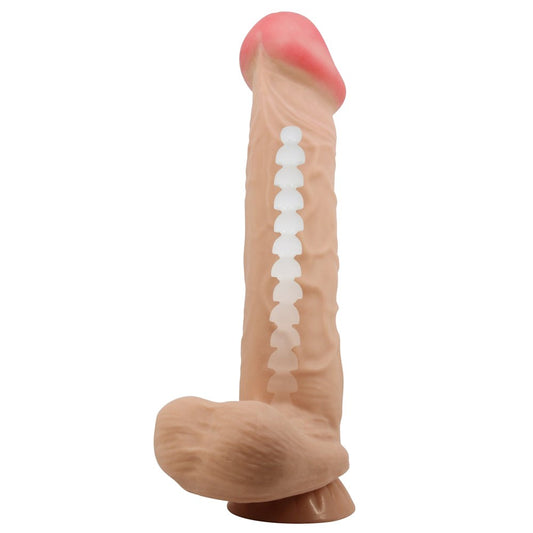 Pretty Love Mendel 10.2 Inches Suction Base Bendable Dong - Realistic Dildos