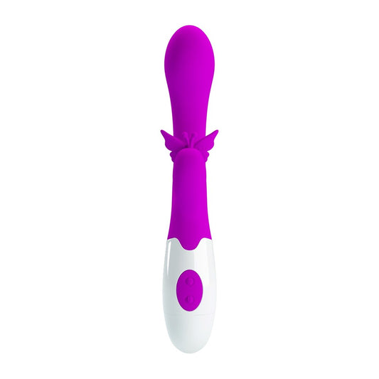 Pretty Love Butterfly Kiss 30 Functions Rabbit Vibrator - Rabbit Vibrators