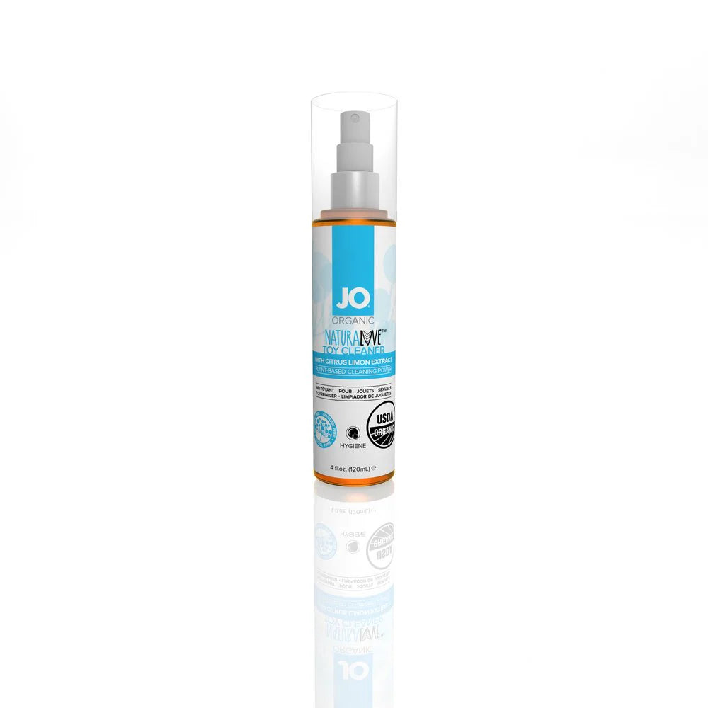 System JO Naturalove USDA Organic Toy Cleaner 30ml - - Adult Toy Cleaner