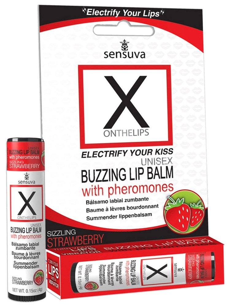Sensuva On X on the LIPS With Pheromones Buzzing Lip Balm - Sex Pheromones and Perfumes