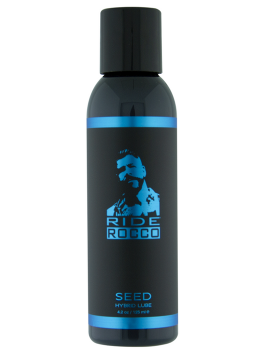 Sliquid Ride Rocco Seed Silk Hybrid Lubricant 4.2oz - Massage Oils and Lubricants