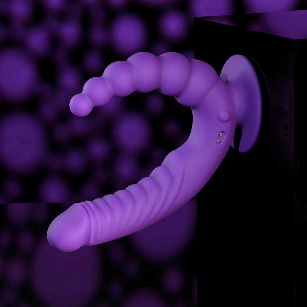 Evolved THE RIDER Double Ended Vibrator with Remote - - Remote Control Vibrators