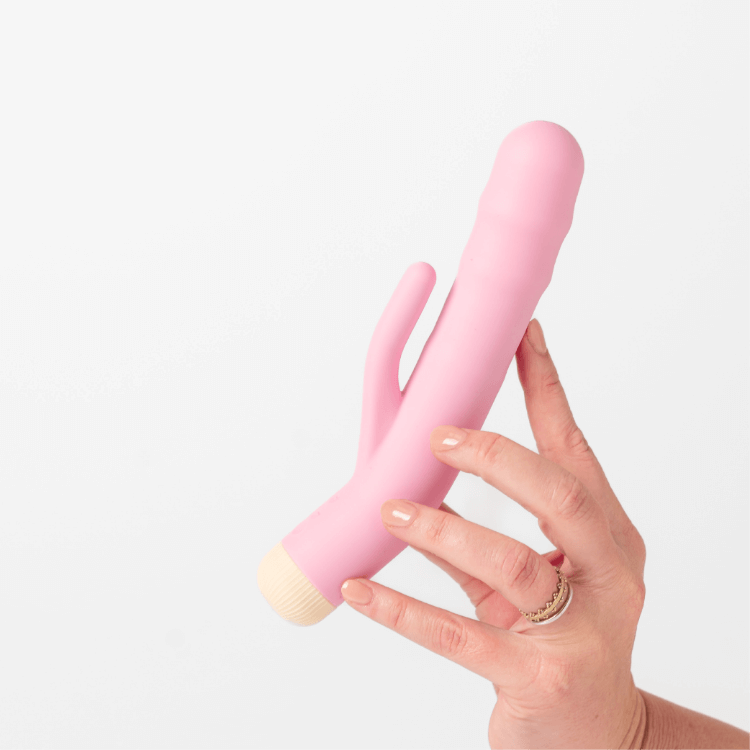 Girls Get Off DeeDee USB Rechargeable Thrusting Rabbit Vibe - - Rabbit Vibrators