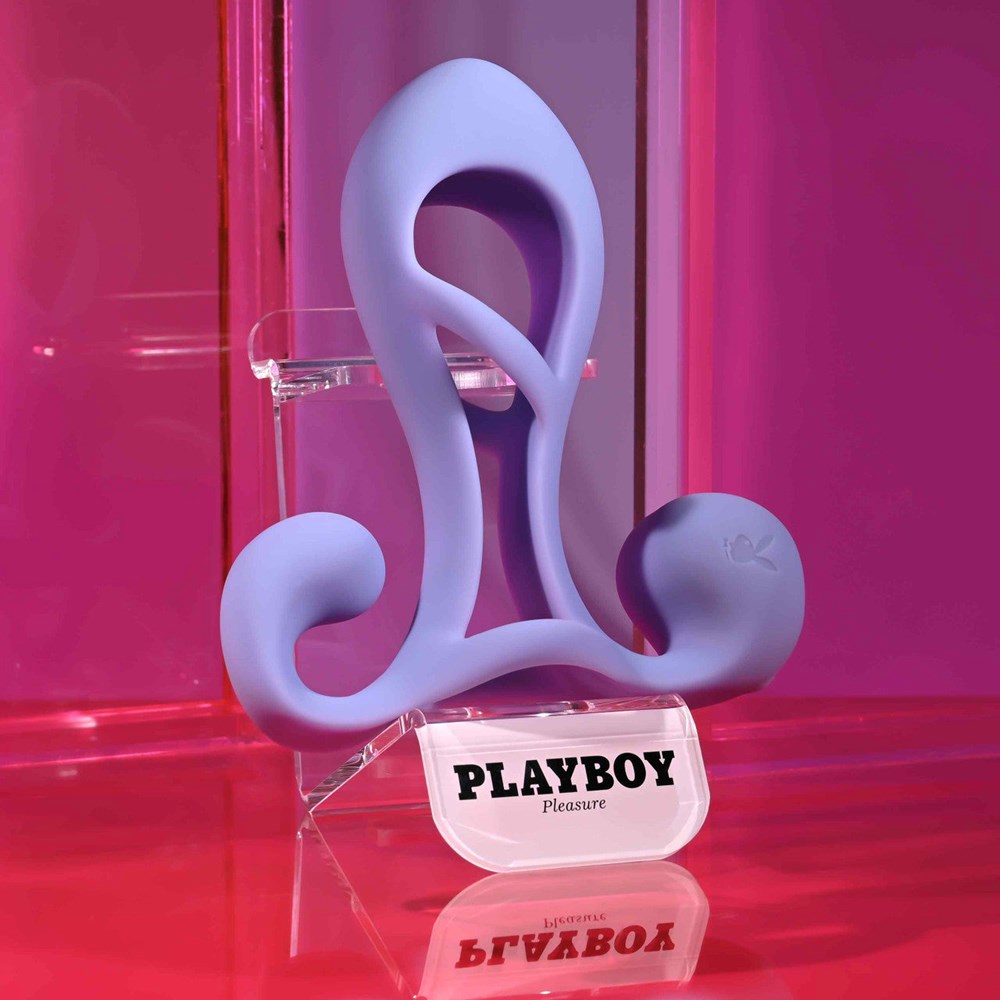 Playboy Pleasure FANTASY CAGE Vibrating Penis Sleeve - Penis Sleeves and Extenders