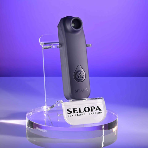 Selopa SURE THING Vibrating & Sucking Clitoral Stimulator - Clit Ticklers and Pulsators