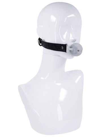 Sportsheets Sex and Mischief Silicone Breathable Ball Gag - Bondage Gags and Bits