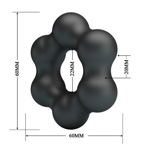 Baile Clauzell Super Soft Silicone Cock Ring No.10 - Stretchy Cock Rings