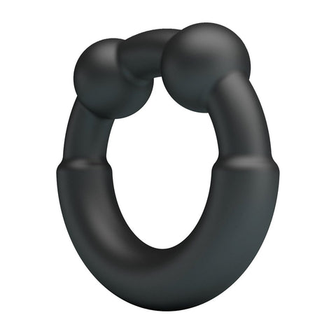 Baile Meco Super Soft Mens Silicone Cock Ring No.15 - Stretchy Cock Rings