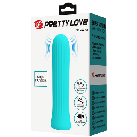 Baile Blanche Rechargeable Bullet Vibrator - Bullet Vibrators