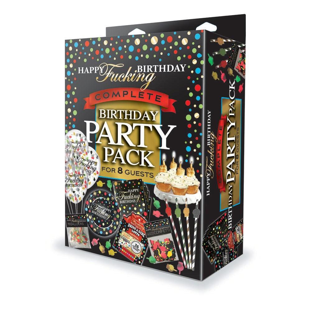 Little Genie Happy F**king Birthday Complete Party Pack - Party Gifts and Novelties
