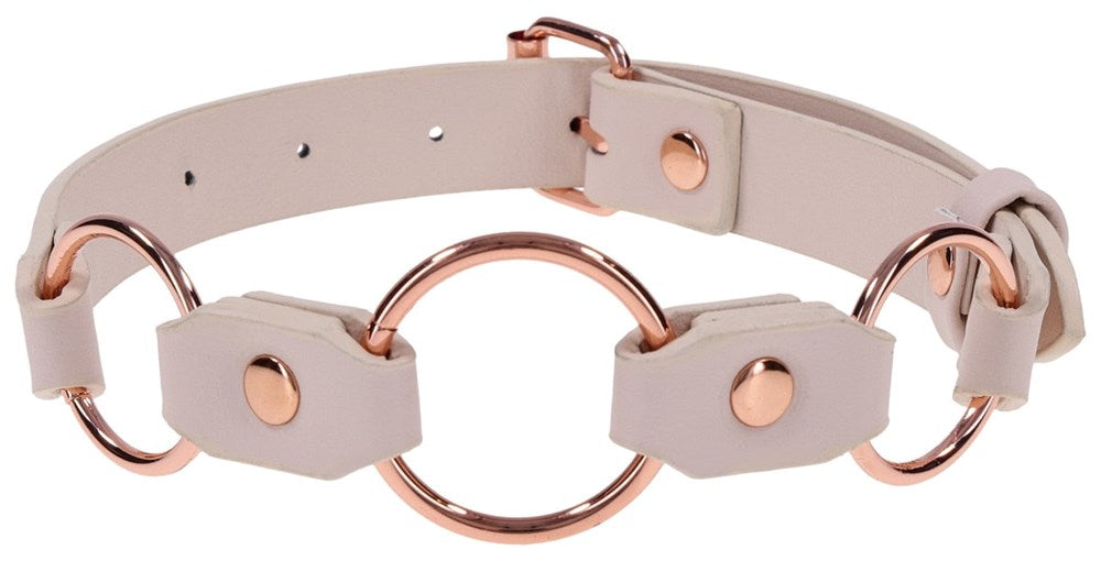 Sex and Mischief Peaches n CreaMe Ring Day BDSM Collar - Collars and Leads