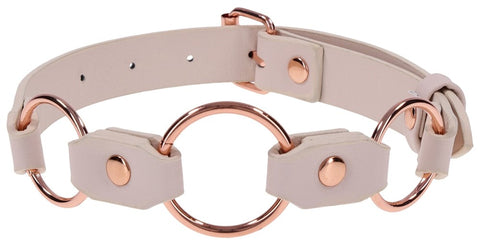 Sex and Mischief Peaches n CreaMe Ring Day BDSM Collar - Collars and Leads