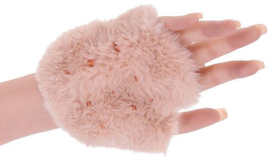 Sex and Mischief Peaches n CreaMe Spiked Sensory Glove - Wigs and Gloves