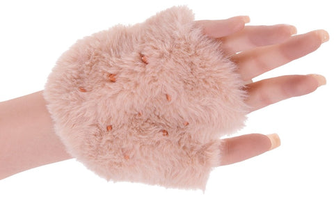 Sex and Mischief Peaches n CreaMe Spiked Sensory Glove - Wigs and Gloves
