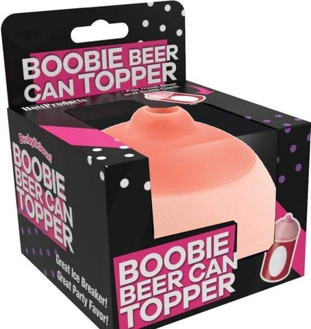 Hott Products Boobie Shaped Beer Can Topper - Party Gifts and Novelties