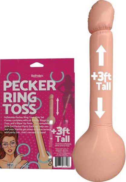 Hott Products Pecker Ring Toss Inflatable Game - Sex Games, Coupons and Tricks