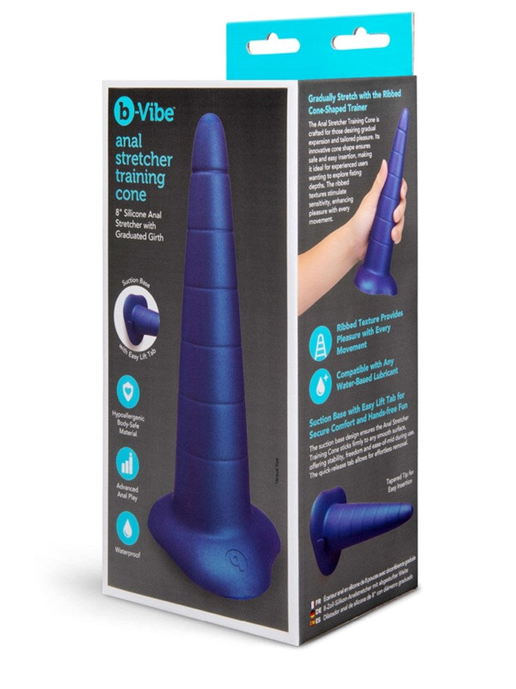 b-Vibe Silicone Anal Stretcher Training Cone - - Butt Plugs