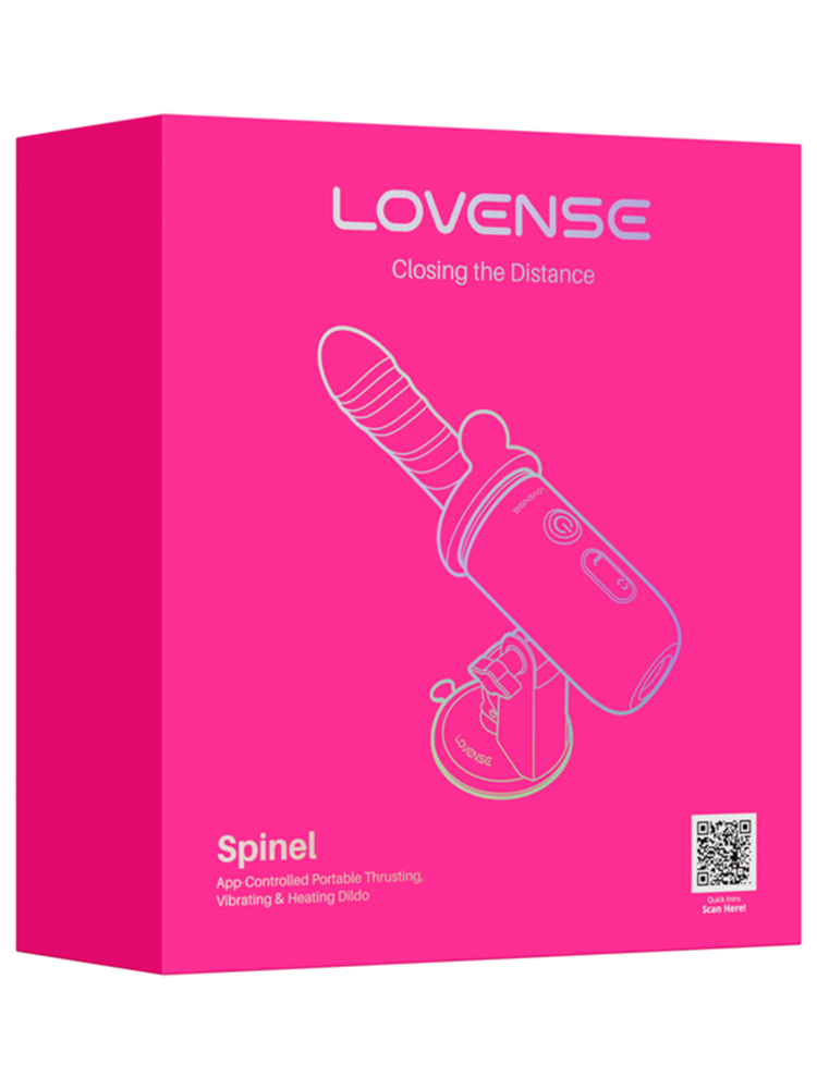 Lovense Spinel Handheld Portable Thrusting Dildo - - Realistic Dildos