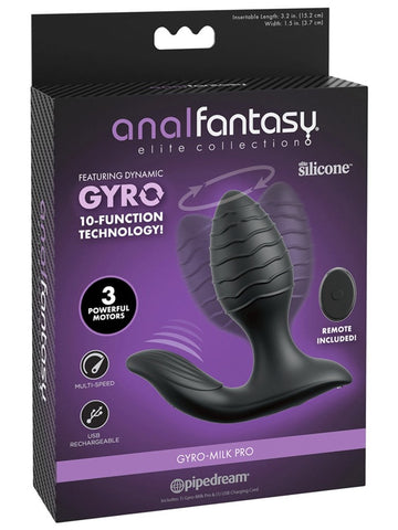 Pipedream Anal Fantasy Elite Gyro-Milk Pro Prostate Massager - Prostate Toys