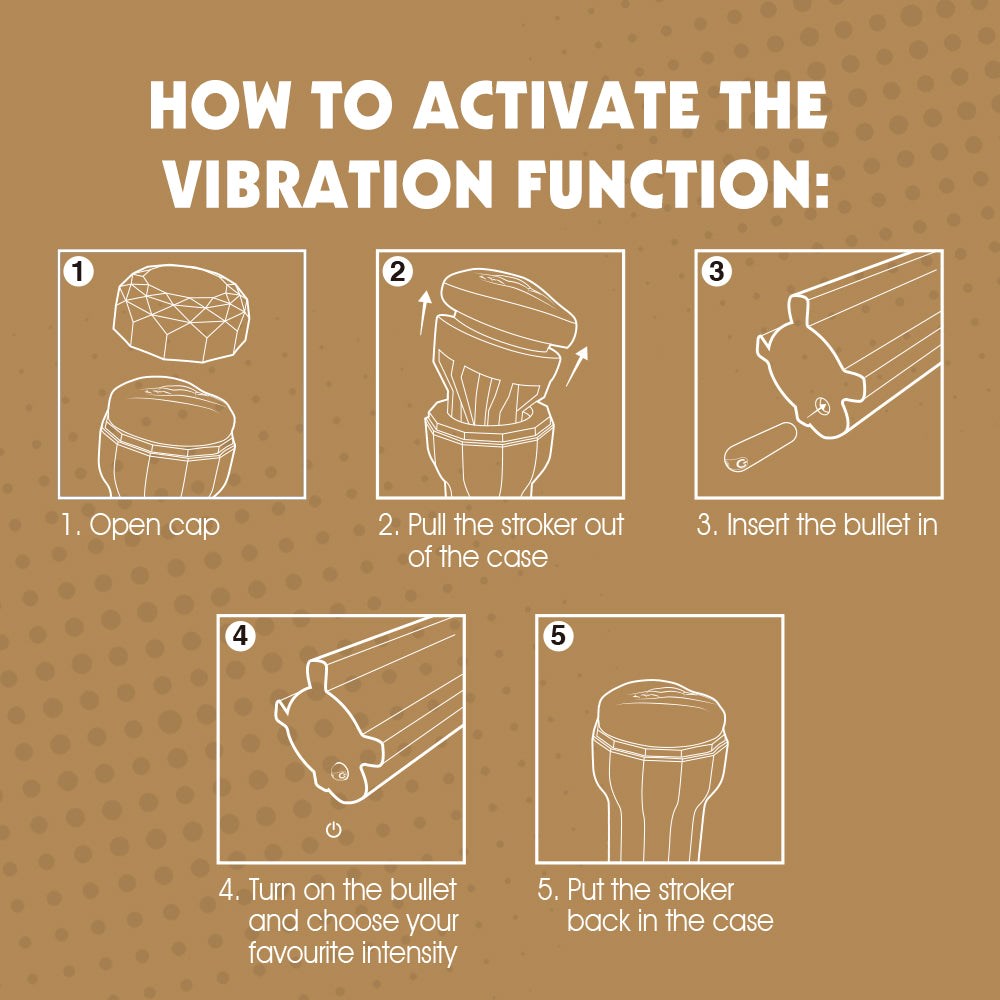 Chisa Ella Realistic Vibrating Vagina Cup - - Masturbators and Strokers