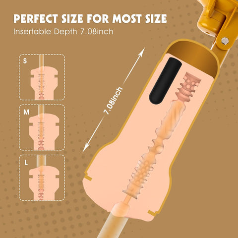 Chisa Kelsi Vibrating Realistic Vagina Cup - Masturbators and Strokers