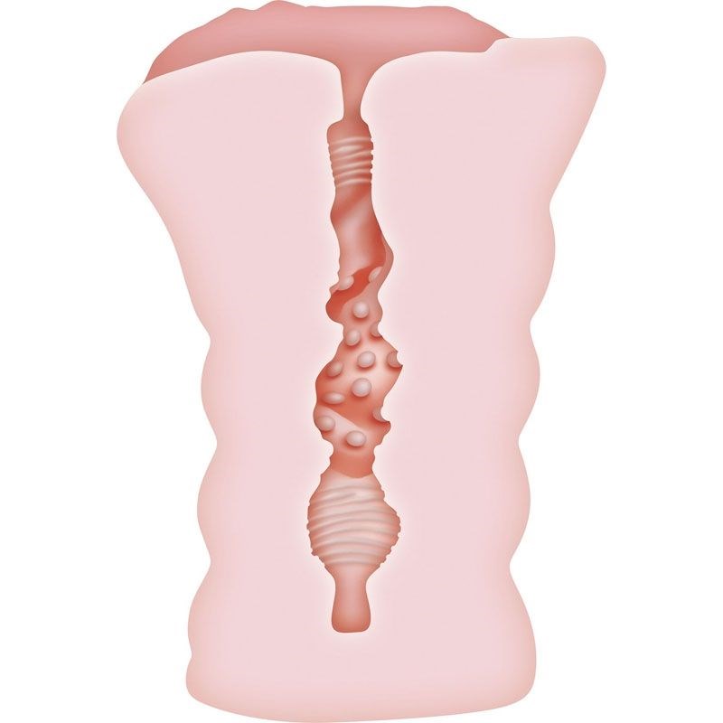 Adam & Eve JUICY LUCY Self Lubricating Vagina Stroker - Masturbators and Strokers