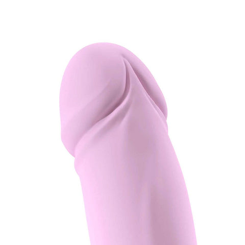Adam & Eve HEART THROBBER USB Rechargeable Vibrating Dong - Vibrating Dildos