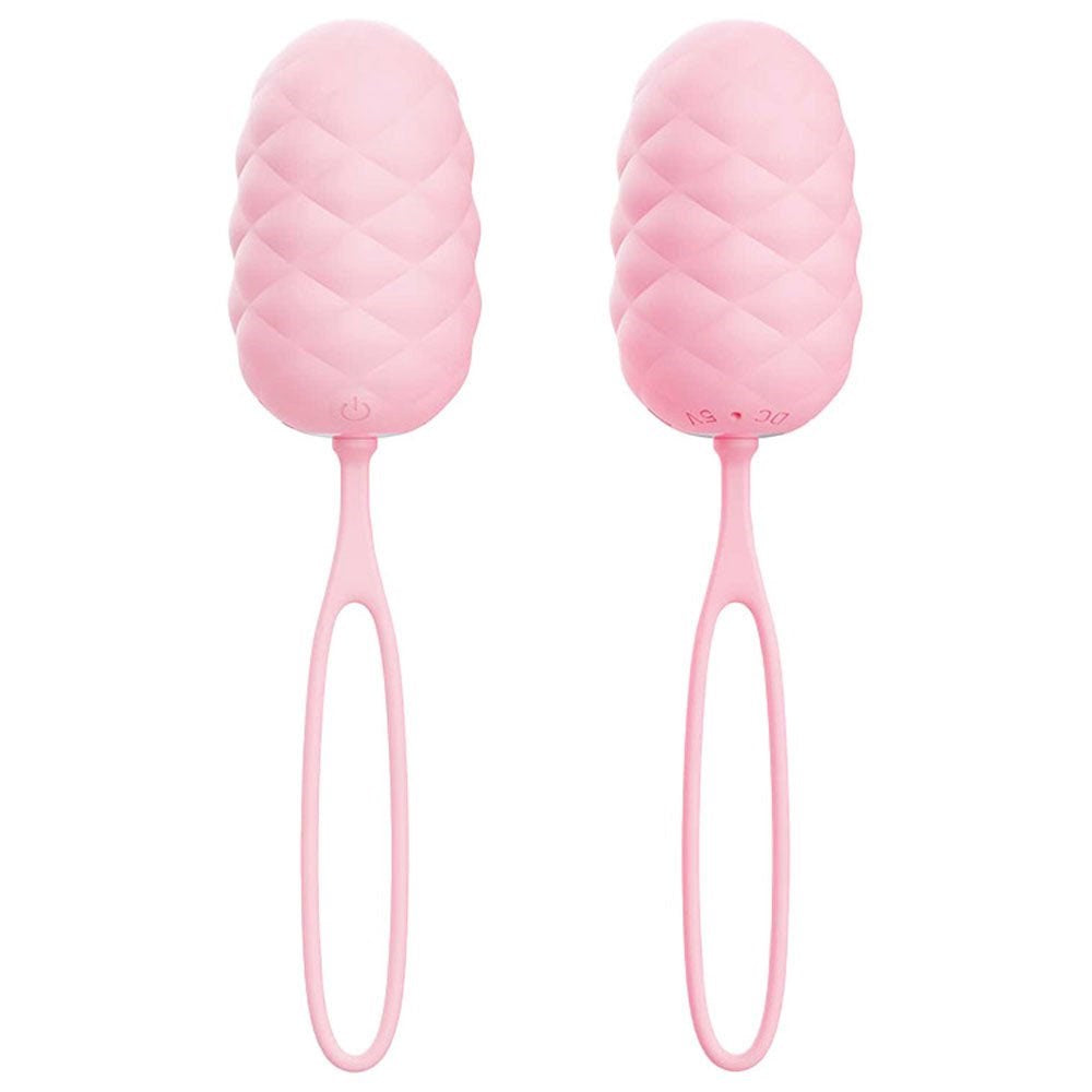 Adam & Eve PILLOW TALK USB Rechargeable Vibrating Egg - - Love Eggs and Kegel Exercisers