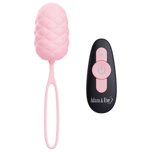 Adam & Eve PILLOW TALK USB Rechargeable Vibrating Egg - Love Eggs and Kegel Exercisers