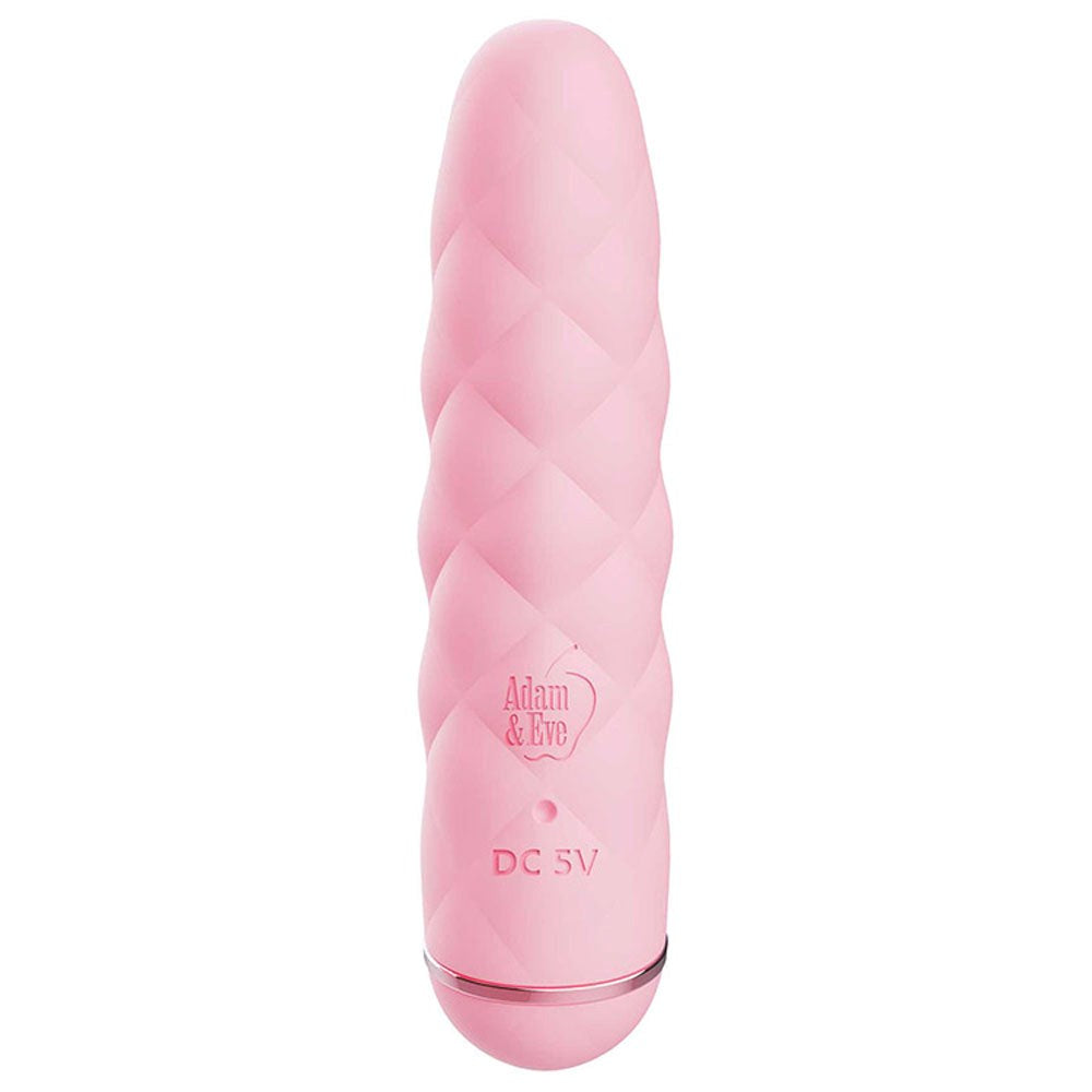 Adam & Eve PILLOW TALK Rechargeable Bullet Vibrator - Pink - Bullet Vibrators